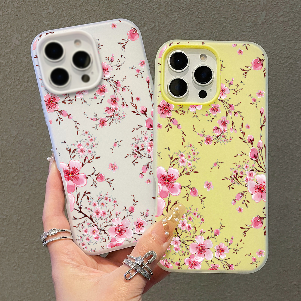 Pink Sakura Flower Pattern Pho - đánh giá và giá Phone Cases Pink