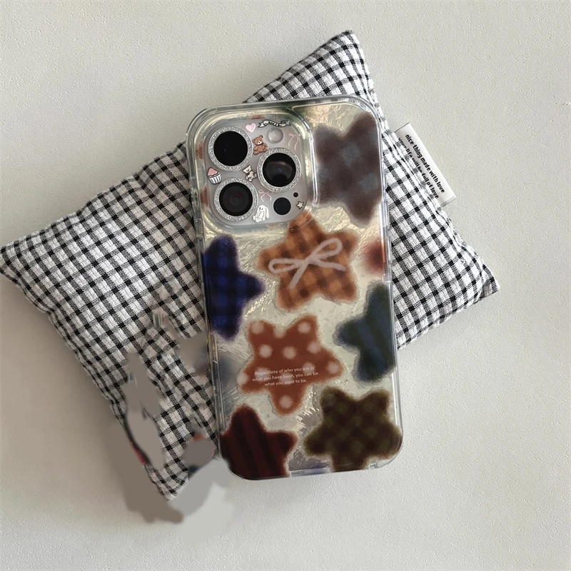 Korean Winter Cute Brown Check - đánh giá và giá Phone Cases Korean
