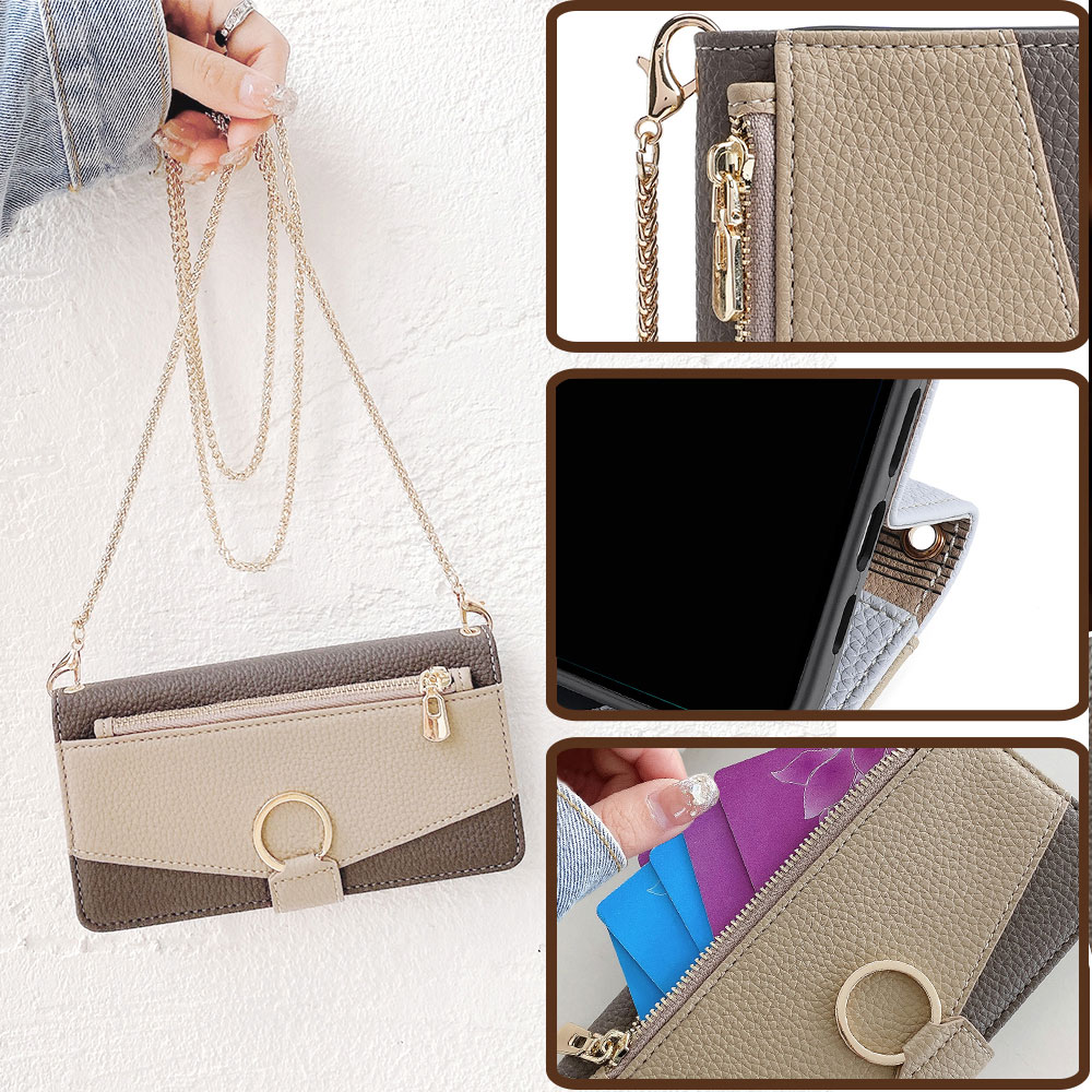 Business Crossbody Phone Case  - đánh giá và giá Flip Leather Case