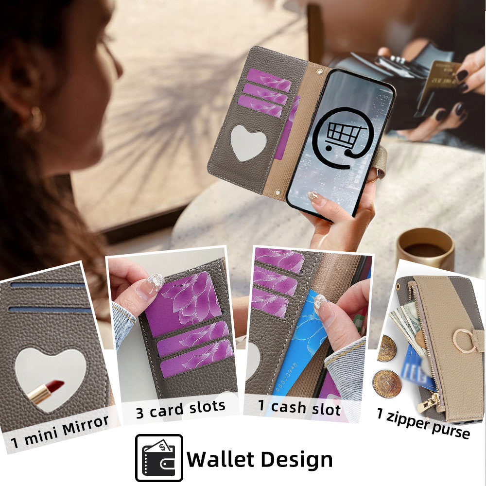 Business Crossbody Phone Case  - đánh giá và giá Flip Leather Case