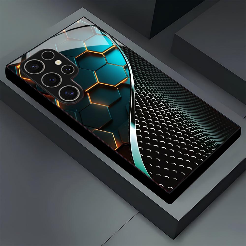 Creative Honeycomb Wood Patter - đánh giá và giá Phone Cases Samsung S25 Ultra