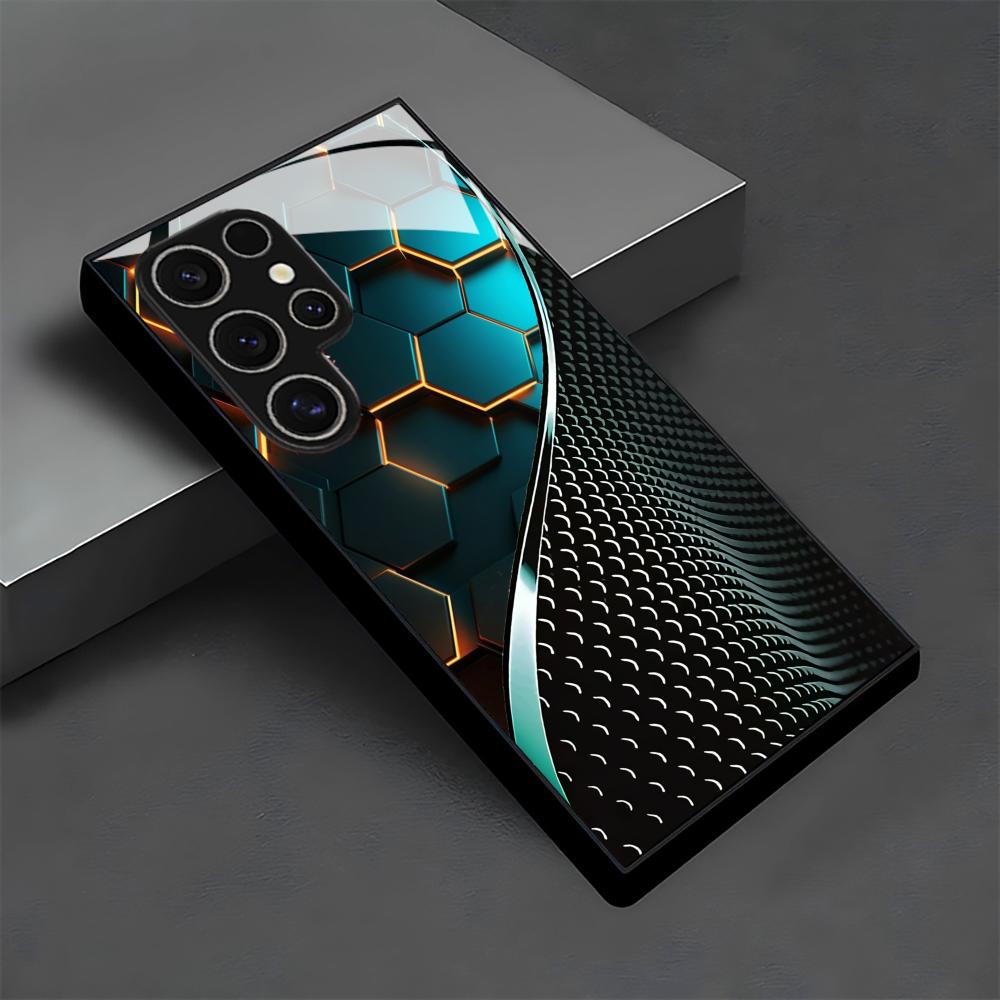 Creative Honeycomb Wood Patter - đánh giá và giá Phone Cases Samsung S25 Ultra