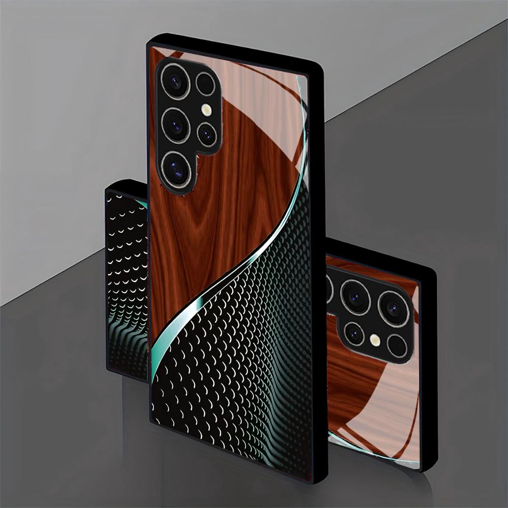 Creative Honeycomb Wood Patter - đánh giá và giá Phone Cases Samsung S25 Ultra