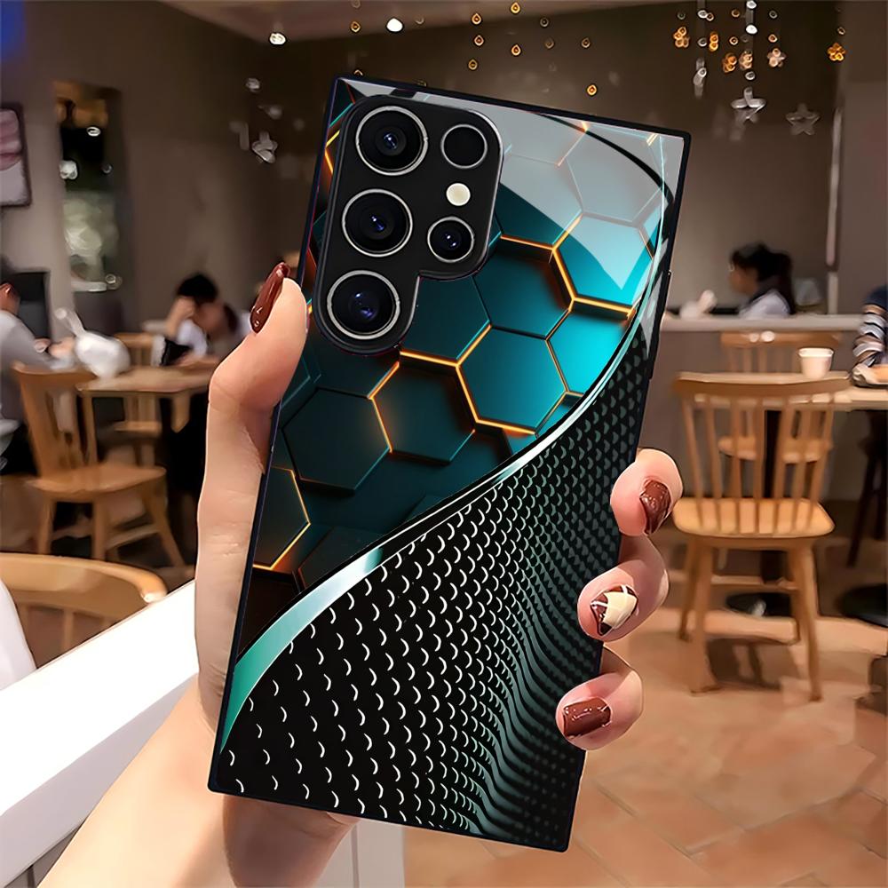 Creative Honeycomb Wood Patter - đánh giá và giá Phone Cases Samsung S25 Ultra