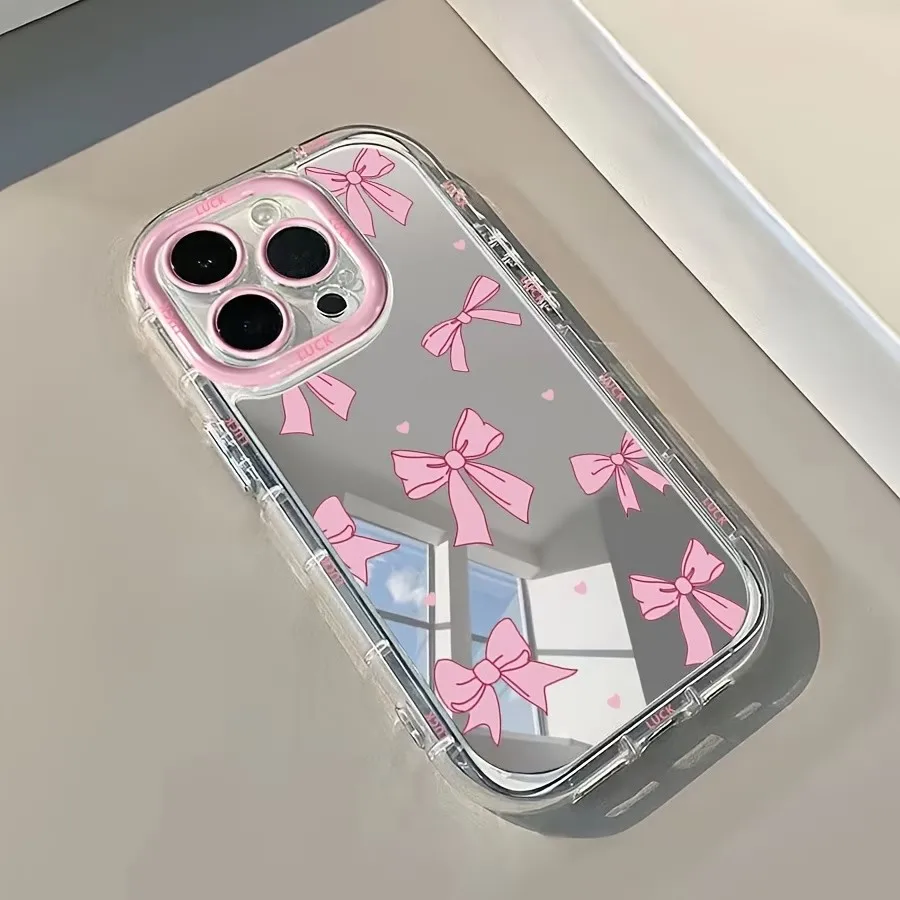Simple Blue Pink Bow Girl Cute - đánh giá và giá Phone Cases Girls