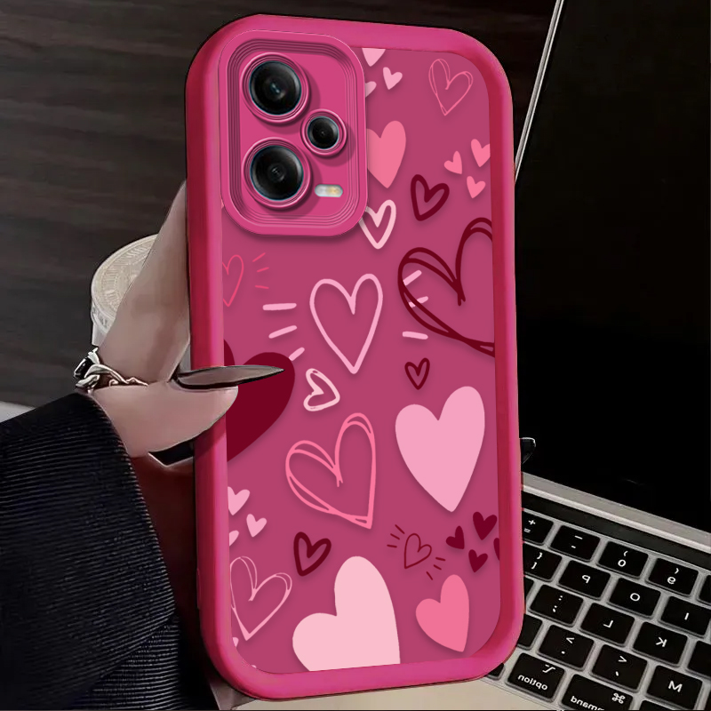 Pink Heart-shaped Phone Case f - đánh giá và giá Phone Cases Pink