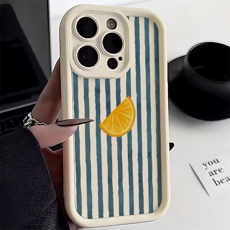 Striped Lemon Slice Pattern Ph - đánh giá và giá Phone Cases Iphone 17 Pro