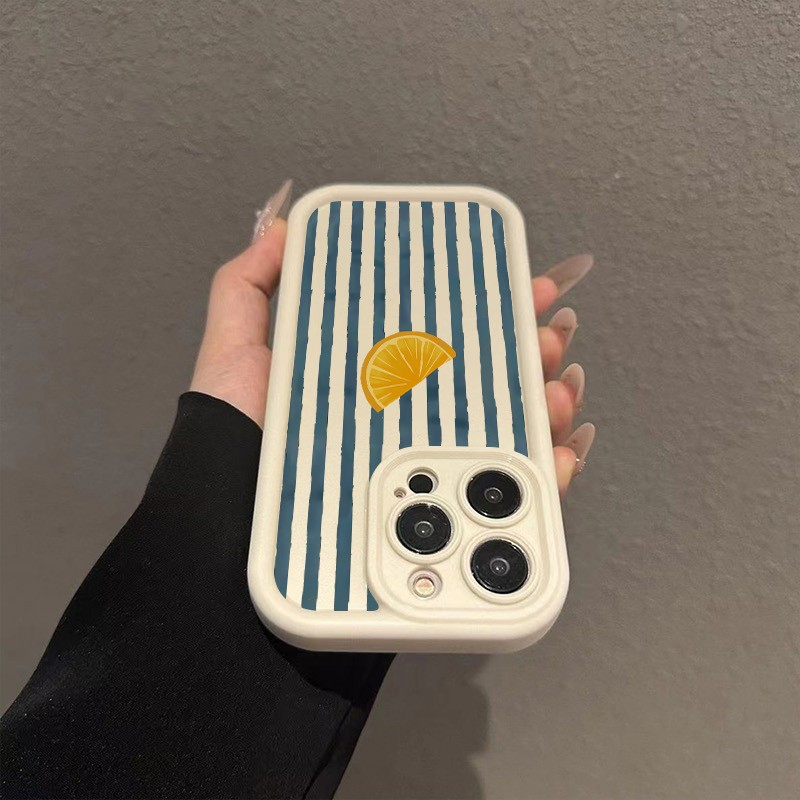 Striped Lemon Slice Pattern Ph - đánh giá và giá Phone Cases Iphone 17 Pro