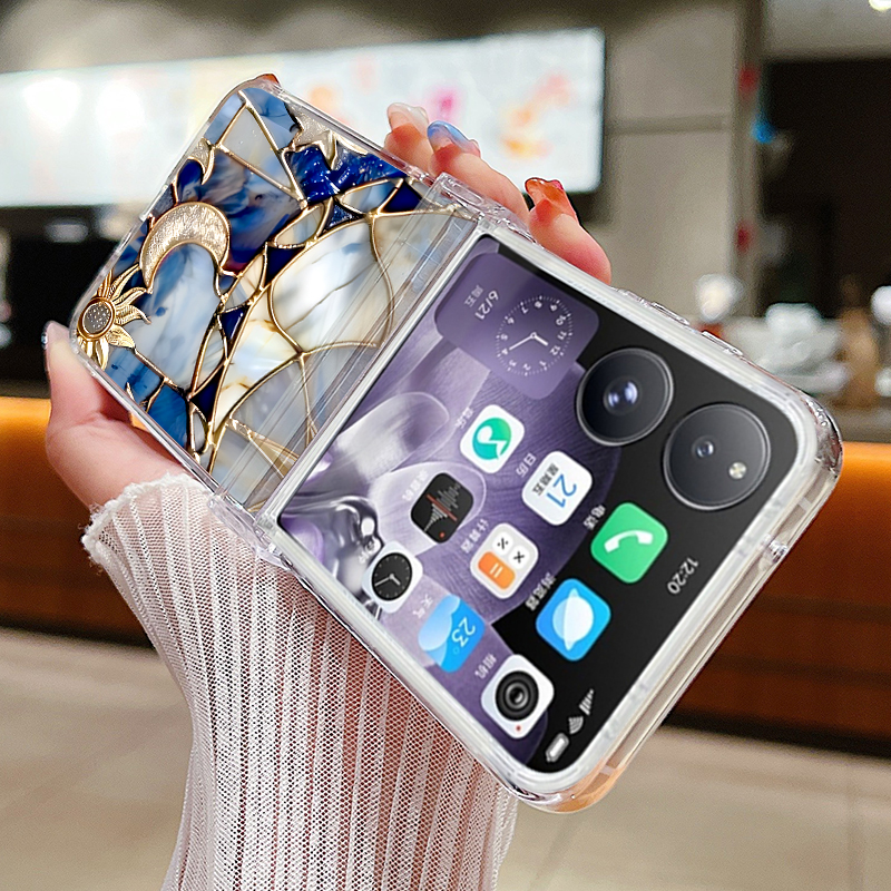 Retro Moon Star Pattern Phone  - đánh giá và giá Phone Cases Hard