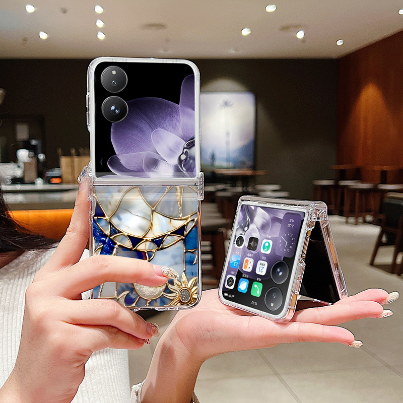Retro Moon Star Pattern Phone  - đánh giá và giá Phone Cases Hard