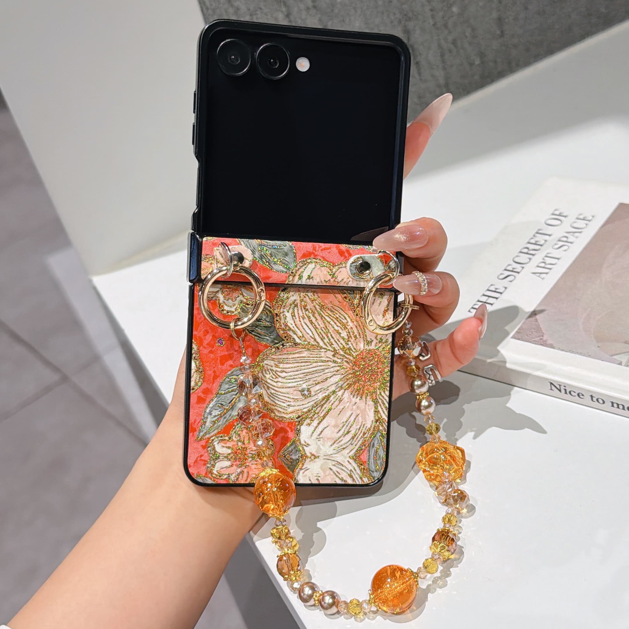 Hinge Protection PU Leather Co - đánh giá và giá Flip Leather Case