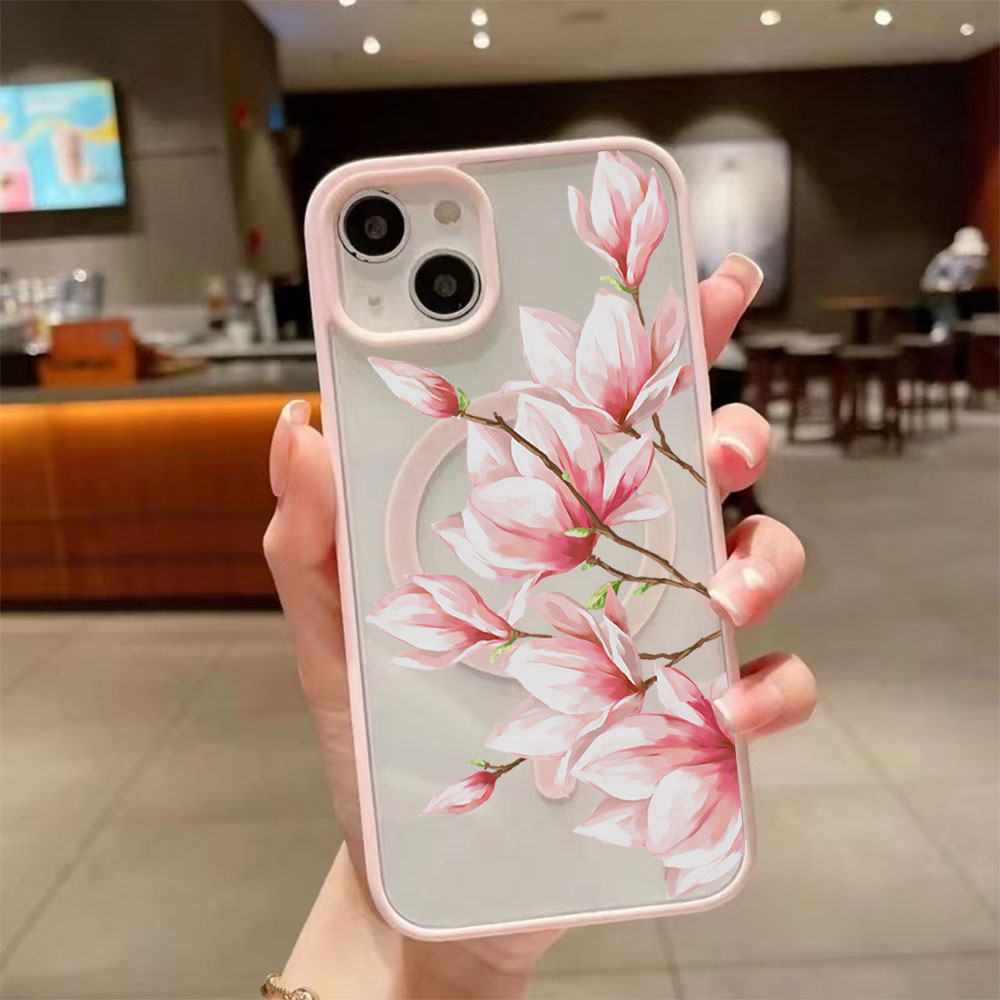 Fashion Flower Magnetic Phone  - đánh giá và giá Phone Cases Hard