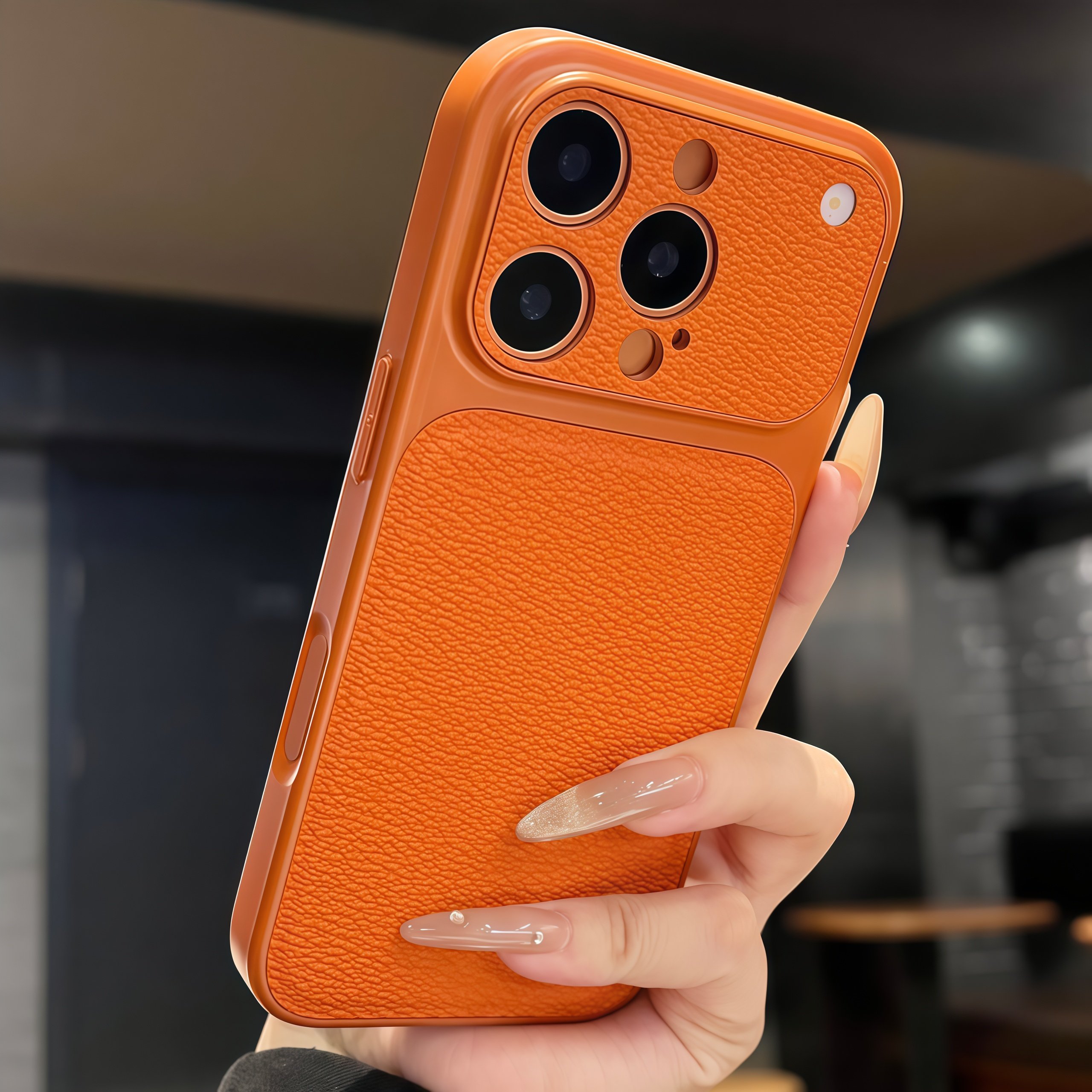Original Matte Leather Texture - đánh giá và giá Phone Cases That Cover The Camera