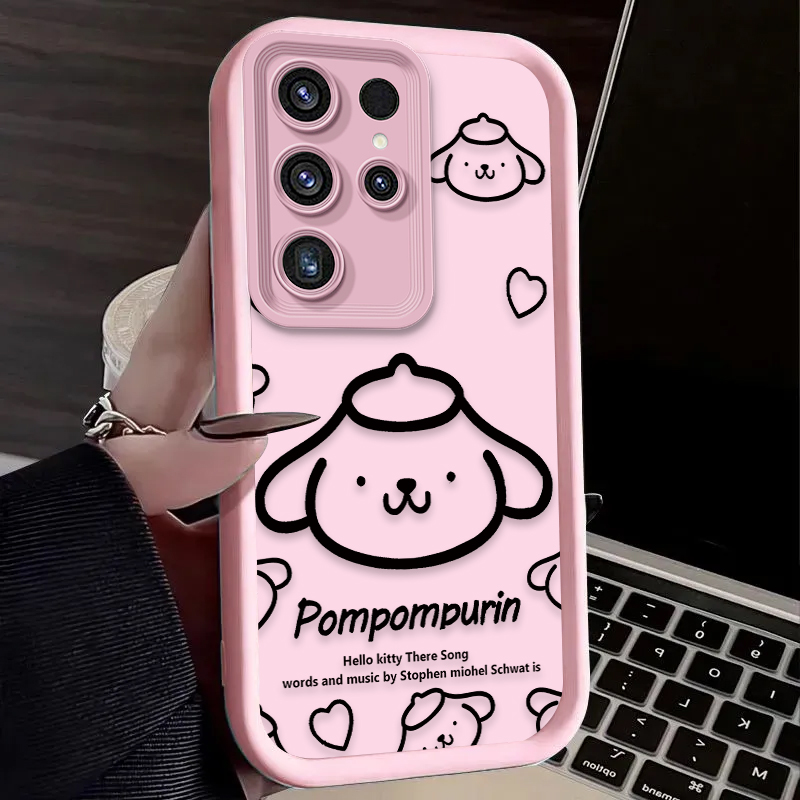 Sanrio Hello Kitty Pompom Puri - đánh giá và giá Phone Cases Samsung S25 Ultra