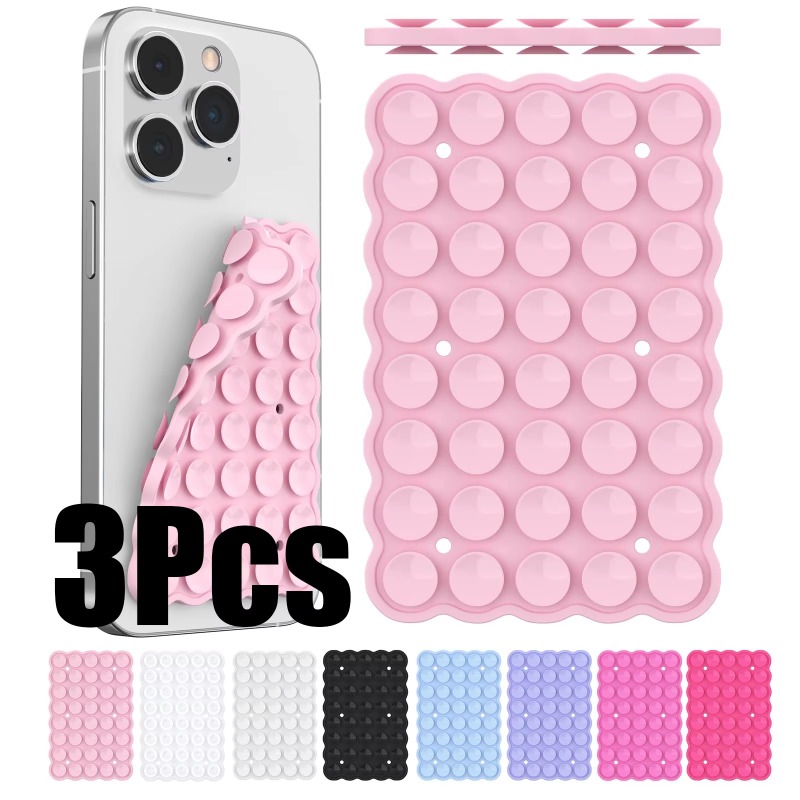 3PCS Silicone Suction Cup Phon - đánh giá và giá Phone Cases Video