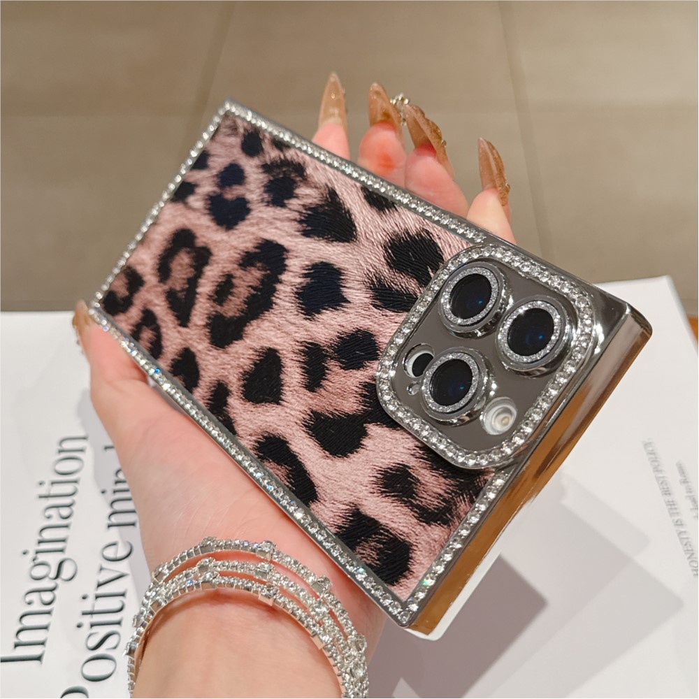 Luxury Diamond Leopard Print P - đánh giá và giá Phone Cases That Cover The Camera