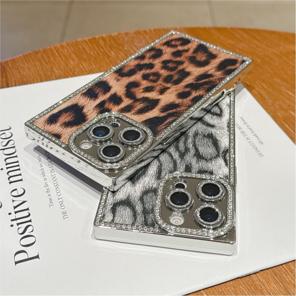 Luxury Diamond Leopard Print P - đánh giá và giá Phone Cases That Cover The Camera