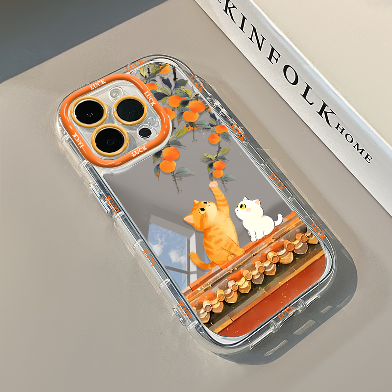 Thick Autumn Flavor Persimmon  - đánh giá và giá Phone Cases Orange