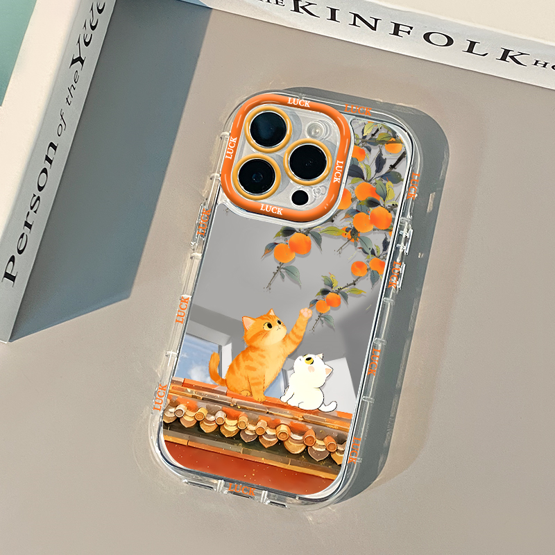 Thick Autumn Flavor Persimmon  - đánh giá và giá Phone Cases Orange