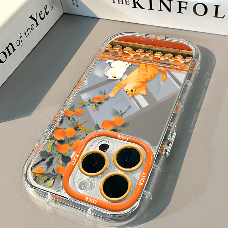 Thick Autumn Flavor Persimmon  - đánh giá và giá Phone Cases Orange