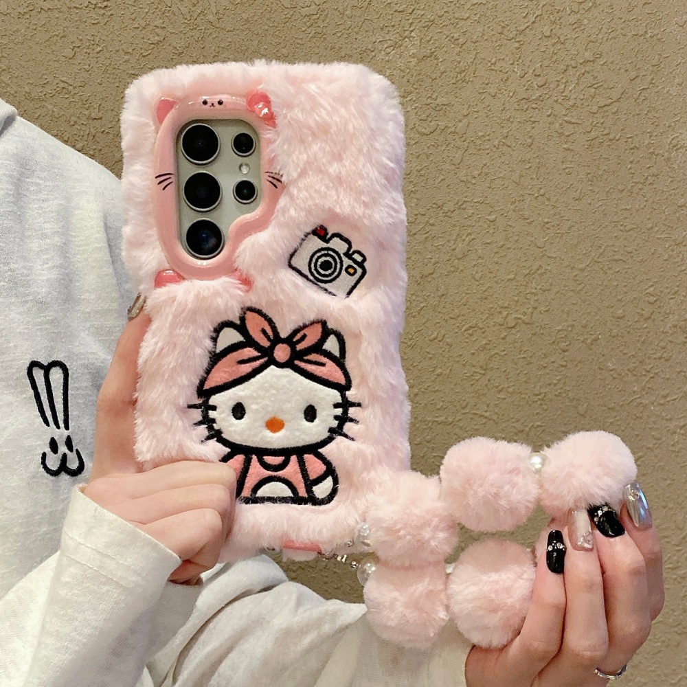Cute 3D Camera Plush KT Phone  - đánh giá và giá Phone Cases That Cover The Camera
