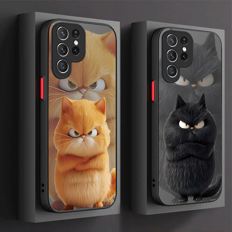 Angry Cat Couple Style Case fo - đánh giá và giá Phone Cases Samsung S25 Ultra