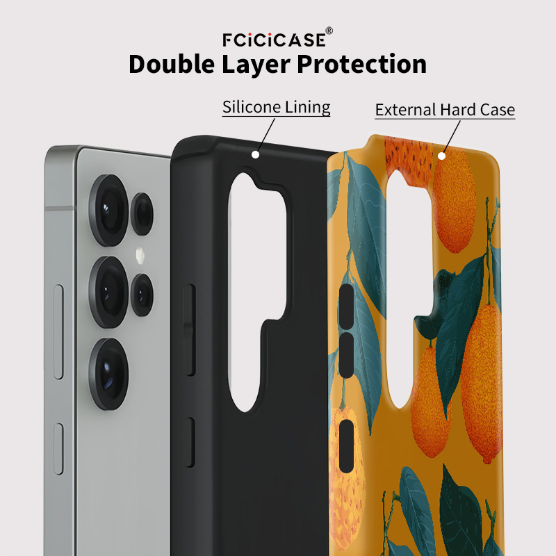 Fcicicase S26 Ultra Matte Shoc - đánh giá và giá Phone Cases Orange