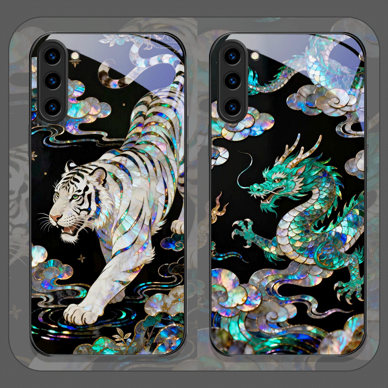 Stylish Tiger Dragon Marble Te - đánh giá và giá Phone Cases Samsung S25 Ultra