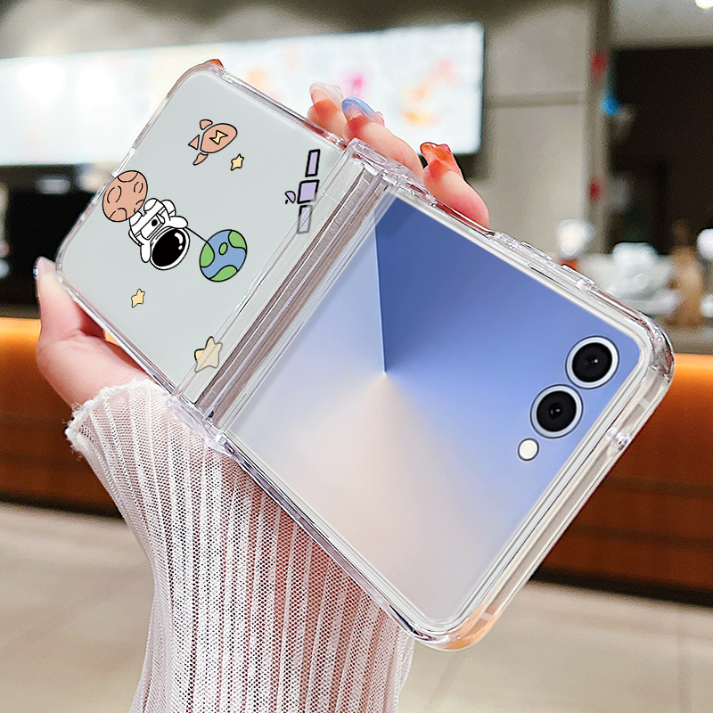 Astronauts Pattern Folding Pho - đánh giá và giá Phone Cases Z Flip 5