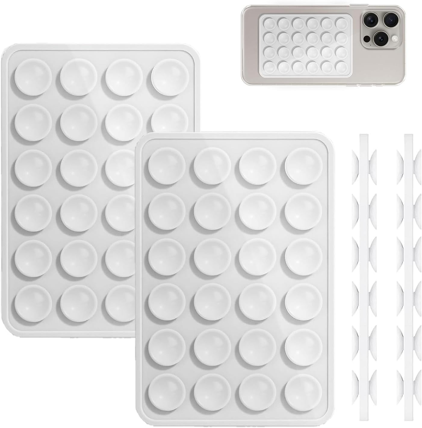 2PCS Silicone Suction Phone Ca - đánh giá và giá Phone Cases Video