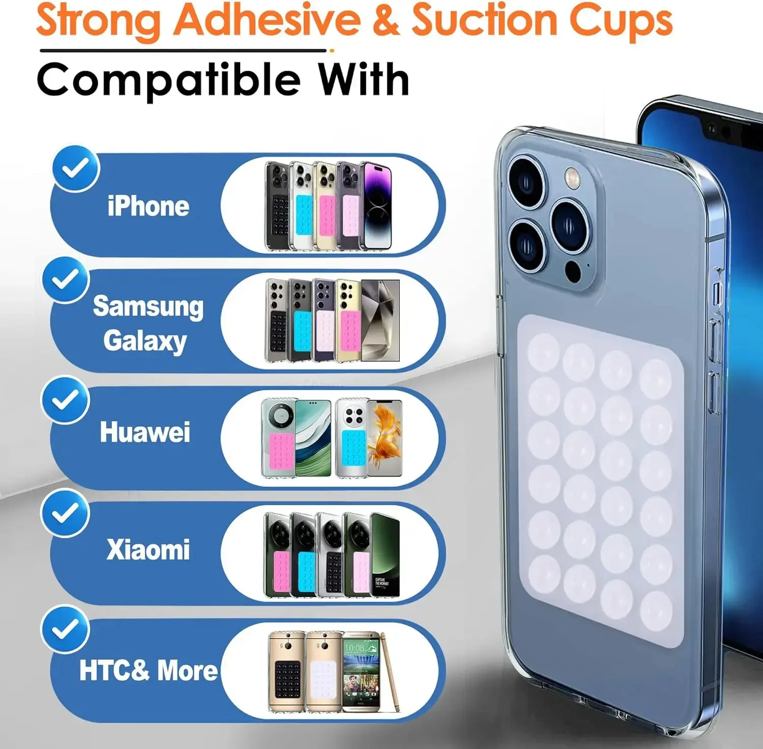 2PCS Silicone Suction Phone Ca - đánh giá và giá Phone Cases Video