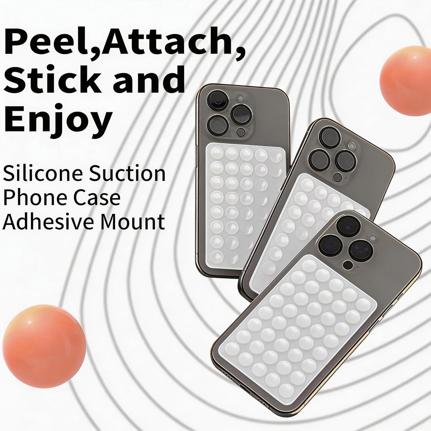 2PCS Silicone Suction Phone Ca - đánh giá và giá Phone Cases Video
