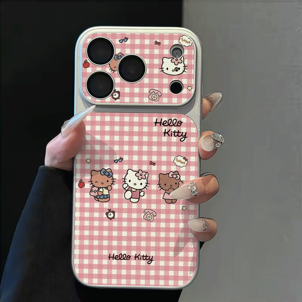 Pink Gingham Hello Kitty Phone - đánh giá và giá Phone Cases Pink