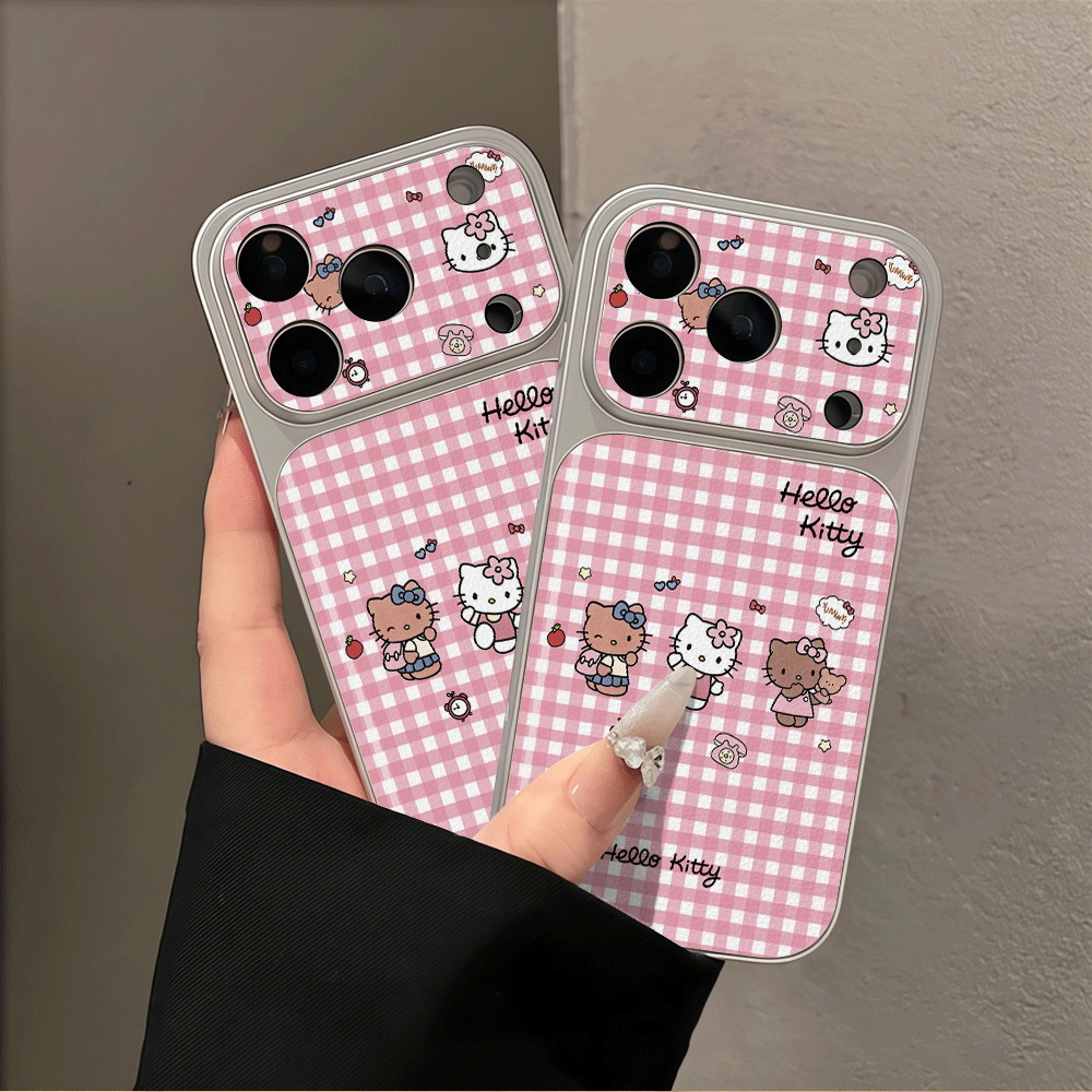 Pink Gingham Hello Kitty Phone - đánh giá và giá Phone Cases Pink