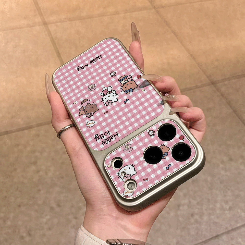 Pink Gingham Hello Kitty Phone - đánh giá và giá Phone Cases Pink