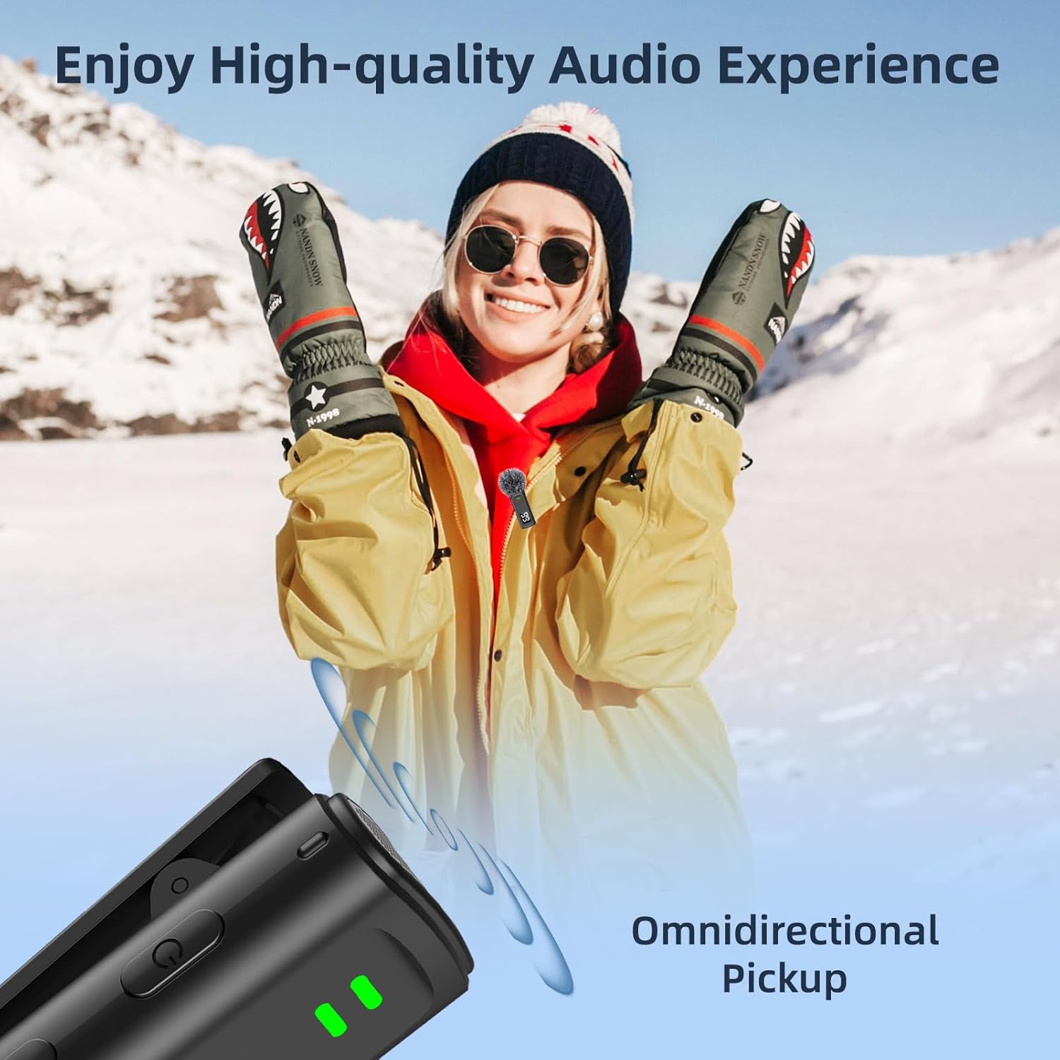 Wireless Lavalier Microphone f - đánh giá và giá Phone Cases Video