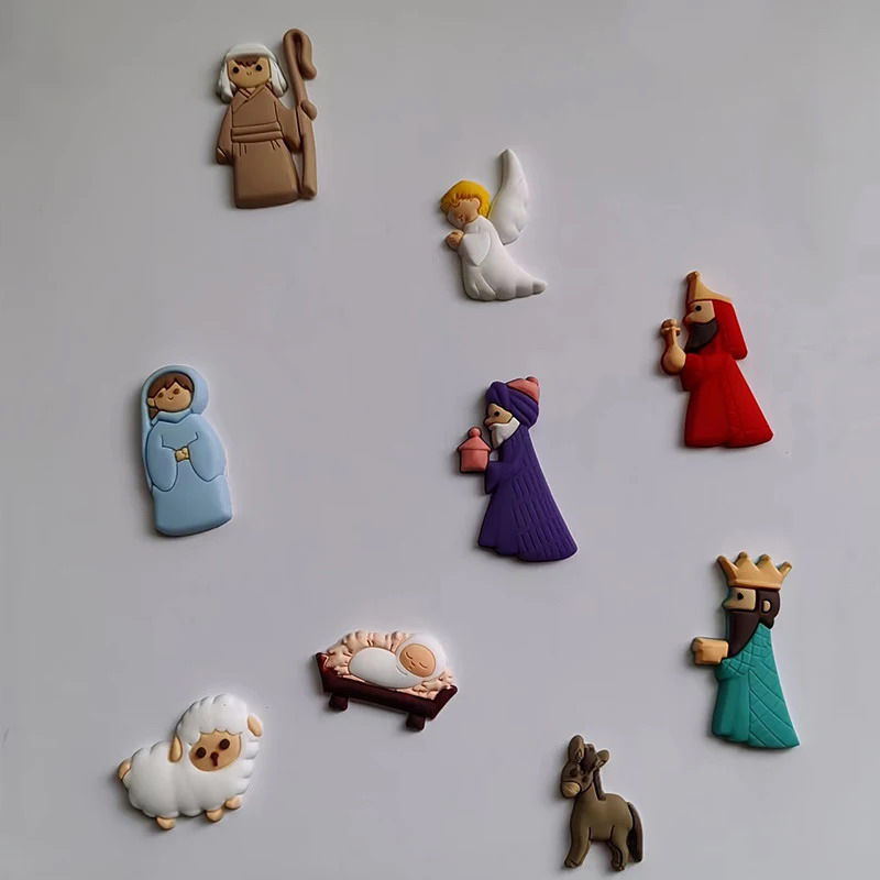 9pcs/Set Jesus Fridge Magnets  - đánh giá và giá Phone Cases Jesus