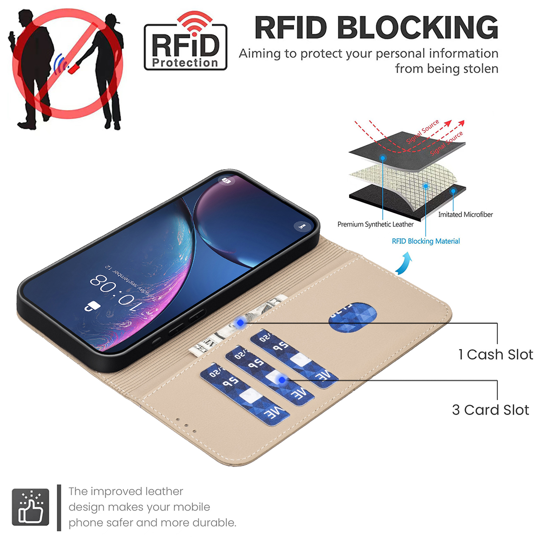 Phone Case For Moto G06 G56 G8 - đánh giá và giá Flip Leather Case