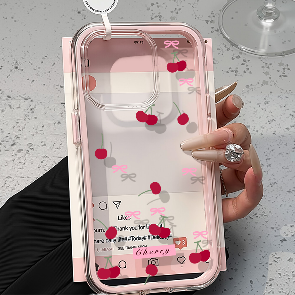 2in1 Pink Flower Case For iPho - đánh giá và giá Phone Cases Iphone 17 Pro