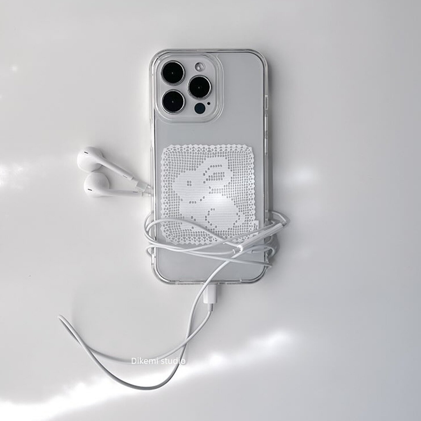 Korean Ins White Lace Pattern  - đánh giá và giá Phone Cases Korean