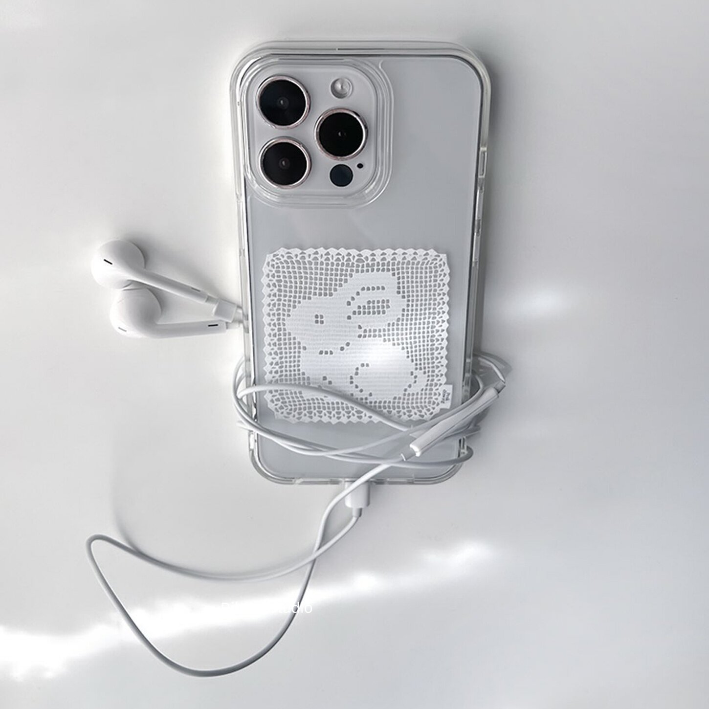 Korean Ins White Lace Pattern  - đánh giá và giá Phone Cases Korean