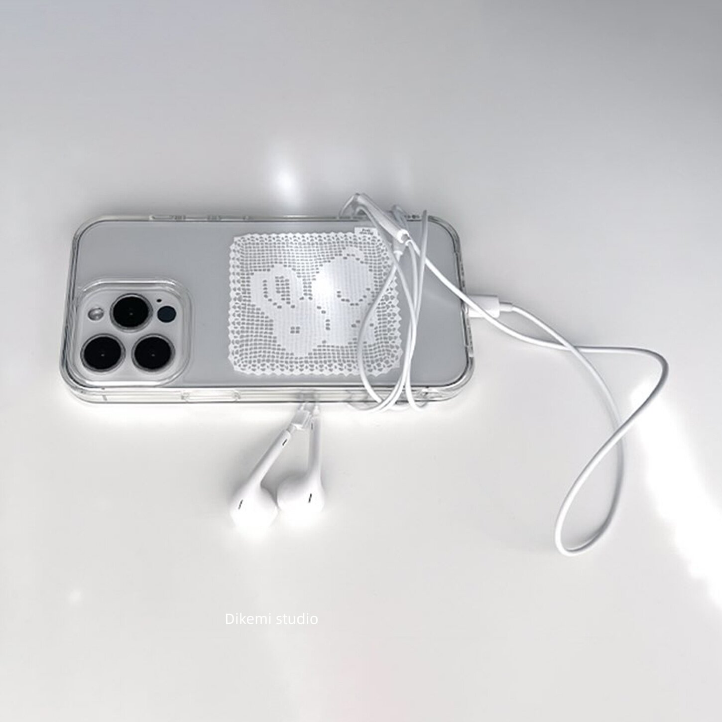 Korean Ins White Lace Pattern  - đánh giá và giá Phone Cases Korean
