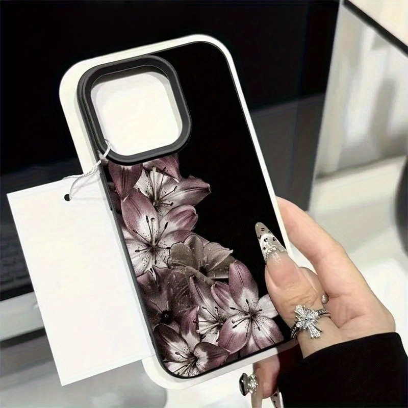 1 Piece of Dark Purple Lily Pa - đánh giá và giá Phone Cases You Can Design