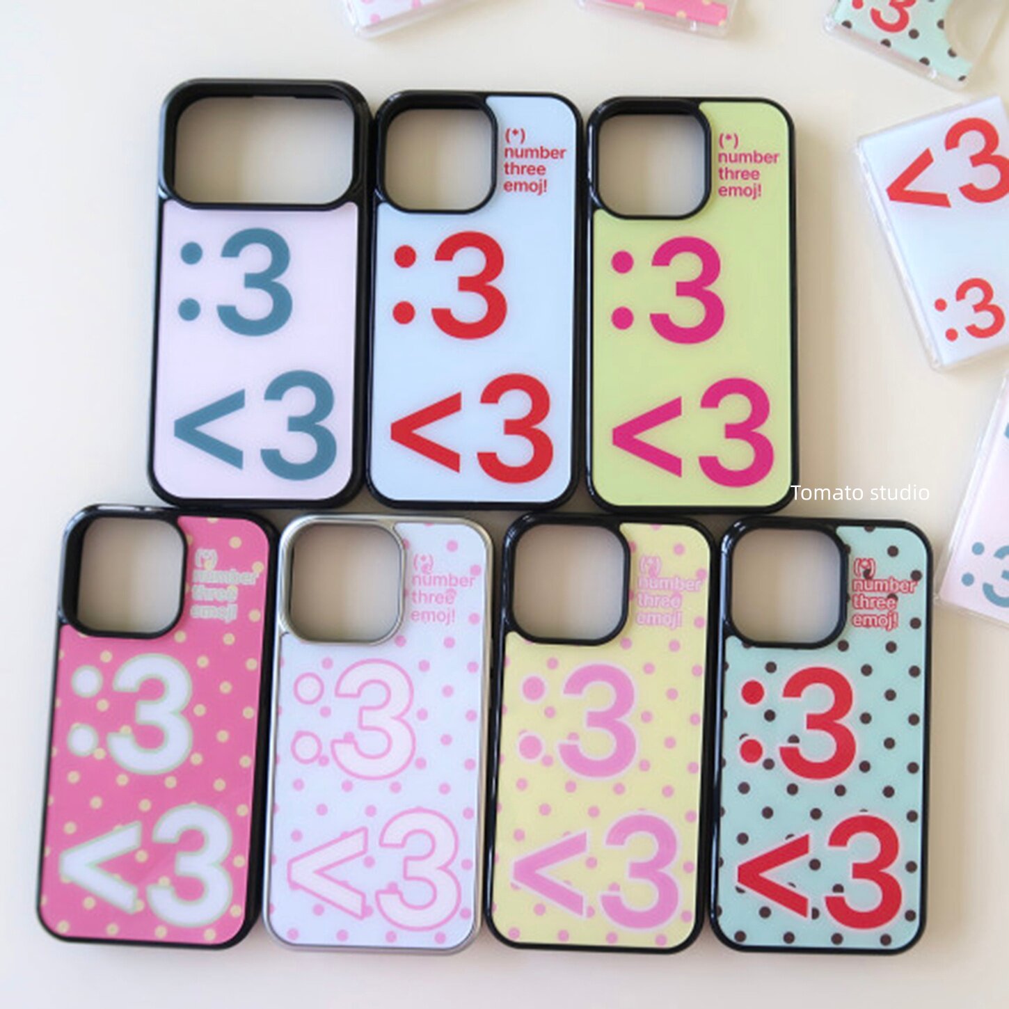 Korean Ins Digital Symbol Polk - đánh giá và giá Phone Cases Korean