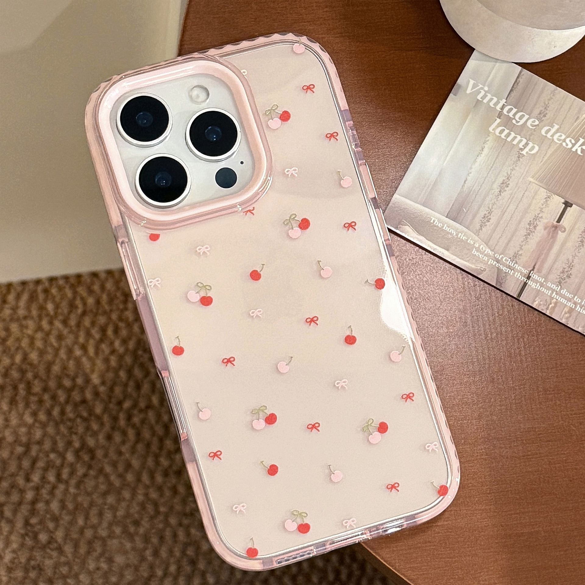 Korean Full Screen Cherry Bowk - đánh giá và giá Phone Cases Korean