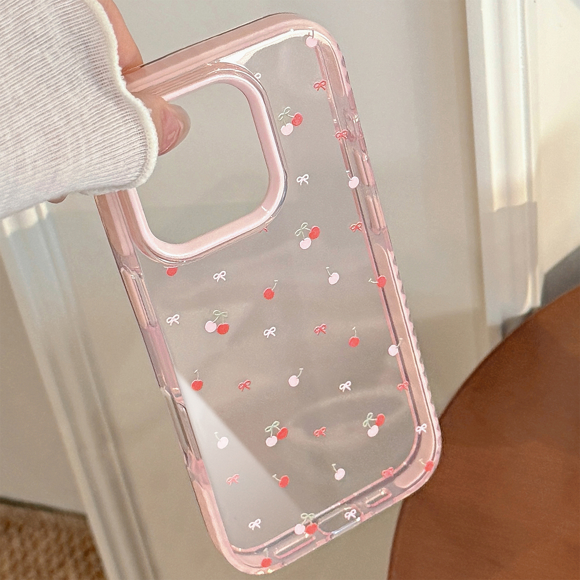 Korean Full Screen Cherry Bowk - đánh giá và giá Phone Cases Korean