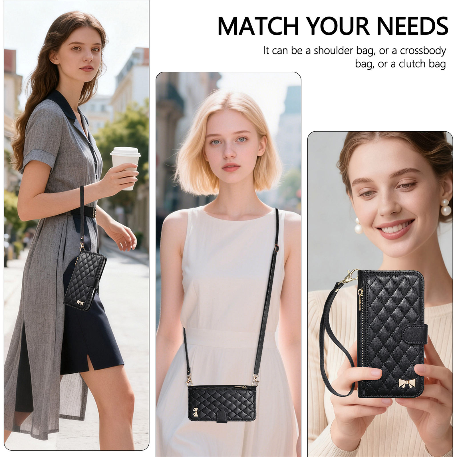 PU Leather Zipper Crossbody Fl - đánh giá và giá Flip Leather Case