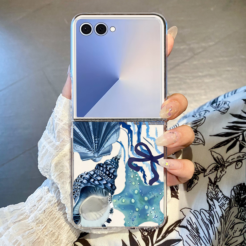 Whale Pattern Phone Case For S - đánh giá và giá Phone Cases Z Flip 5