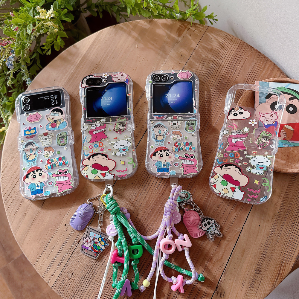 Cute Japan Anime Crayon Shin-c - đánh giá và giá Phone Cases Z Flip 5