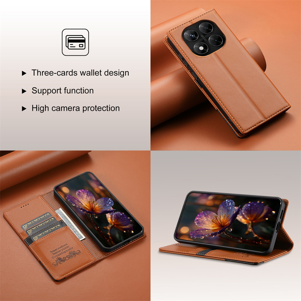 Luxury  Flip Leather RFID Wall - đánh giá và giá Flip Leather Case
